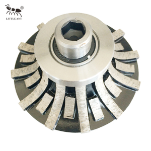 Roda de moagem de aço inoxidável concreto de aço inoxidável do diamante do metal da forma